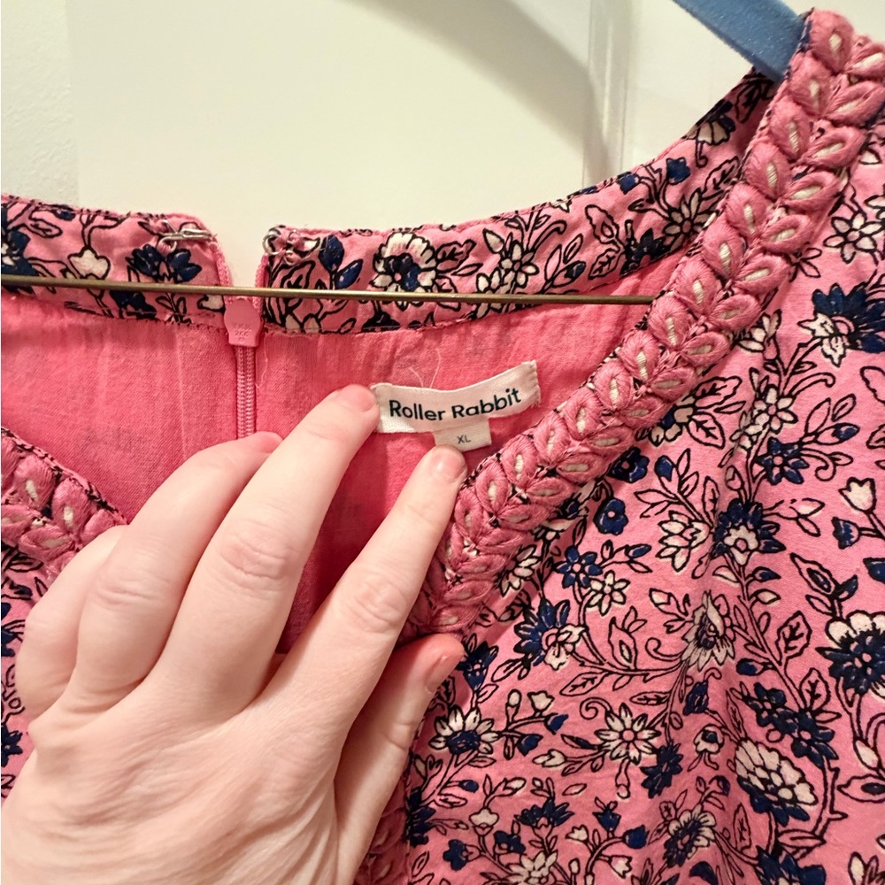 Roller Rabbit Pink Floral Dress - Picture 2 of 3